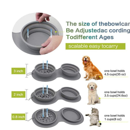 Anti-choke Dog Bowl